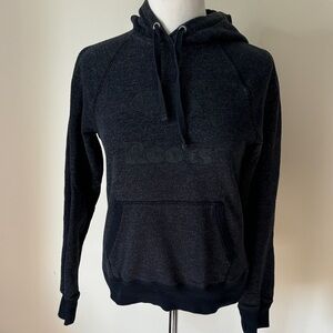 Roots Black Grey Hoodie XSmall